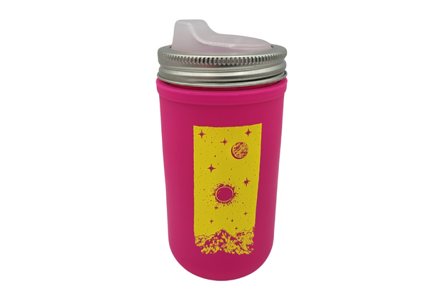 doing my best & prioritizing rest 20 oz. glass can cup w/ lid + straw –  Lucky Jones Co.