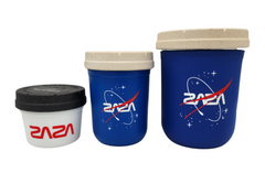 ZAZA Space Jar Pack! 4oz, 8oz, and 16oz Re:Stash Jar Pack